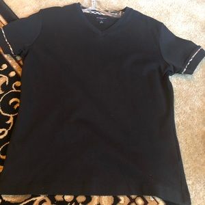 Burberry Ladies Golf V Neck T Shirt